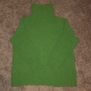 Green Chenille Sweater